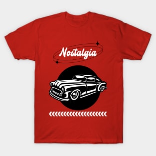 Nostalgia Retro Car T-Shirt